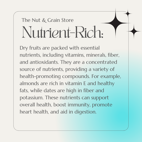 Benefits of eating dry fruits